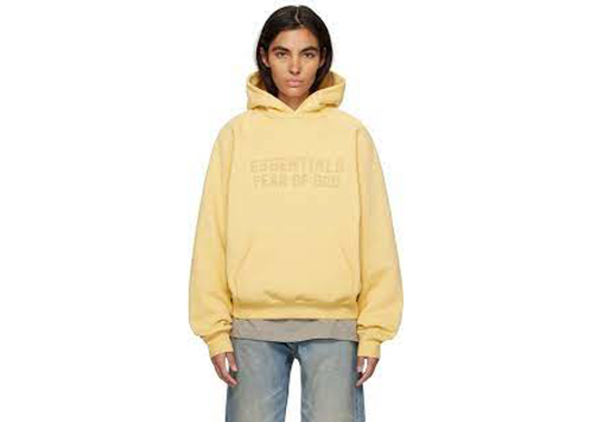 Yellow Raglan Fog hoodie