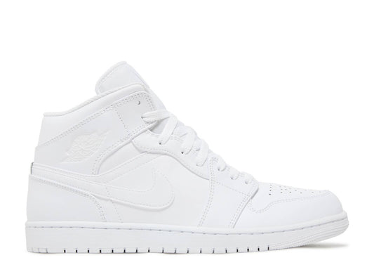 Air Jordan 1 Mid Triple White 2022