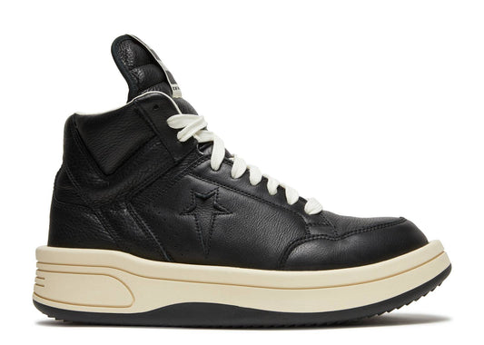 Rick Owens x TURBOWPN Mid Black Cloud Cream