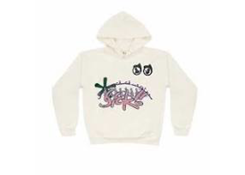 sicko hoodie white
