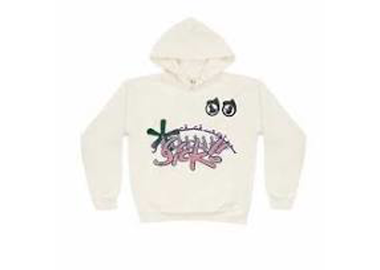 sicko hoodie white