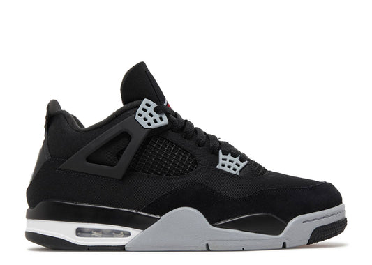 Air Jordan 4 Retro SE Black Canvas